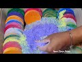 asmr 🟢🔵🟣soft colorful reformed gym chalk rounds 🟡🟠⚪️