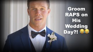 GROOM RAPS on His Wedding day for his bride! 😂😂| Dream Point Ranch Wedding