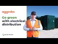 Go green with Aggreko's electrical distribution