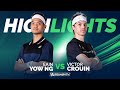 🇲🇾 Yow Ng v Crouin 🇫🇷 | Singapore Squash Open 2024 | QF HIGHLIGHTS