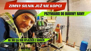 JOHN DEERE Z SILNIKIEM BIZONA #16 SILNIK NAPRAWIONY PRZYMIARKI DO BUDOWY RAMY