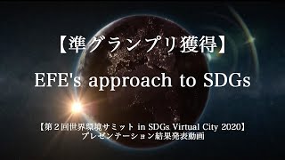 【第２回世界環境サミット in SDGs Virtual City 2020】プレゼンテーション✨準グランプリ獲得✨