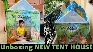 TENT HOUSE FOR KIDS | Jumbo Size Tent House for KIDS | Unboxing Kids TENT HOUSE |