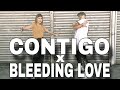 CONTIGO X BLEEDING LOVE I Remix I Zumba I Dance Workout I OC DUO