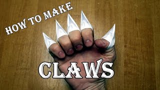 How to make tiger claws out of paper. Origami.