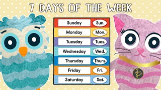 Days of the Week Song | Martin and Rose Music
