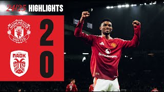 Amad Double! 🌟 | Man Utd 2-0 PAOK