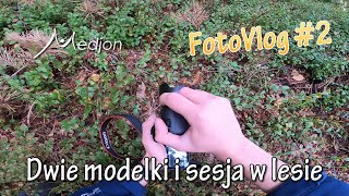 Dwie modelki i sesja w lesie | FotoVlog #2