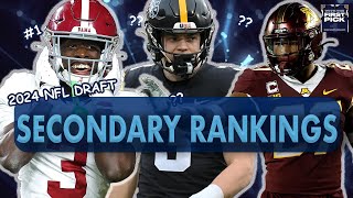 2024 NFL Draft CB/Safety Prospect Rankings: Top 5, Pro Comps, Draft Range & more