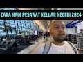 CARA NAIK PESAWAT KELUAR NEGERI PERTAMA KALI bandara Soekarno Hatta Terminal 3 | vlog #104