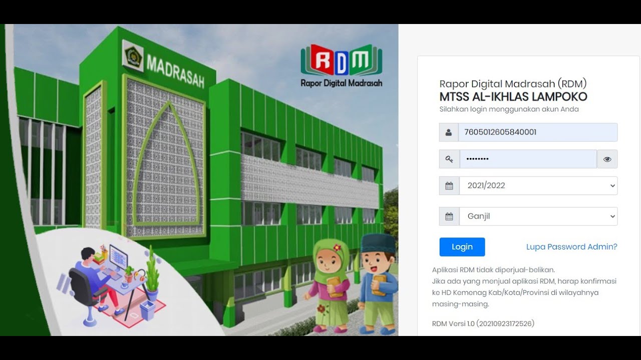 Cara Menginput Nilai Siswa Lewat Aplikasi Raport Digital Madrasah (RDM ...