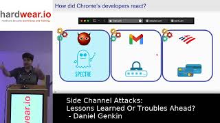 Hardwear.io NL 2024: Side Channel Attacks: Lessons Learned Or Troubles Ahead? - Daniel Genkin