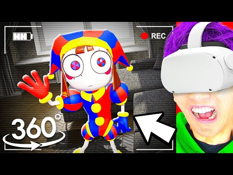 AN INCREDIBLE DIGITAL CIRCUS IN REAL LIFE!? (POMNI CAINE ATTACKED US!?)