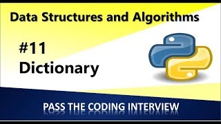 2019 Python Programming Tutorial 11 - Dictionary