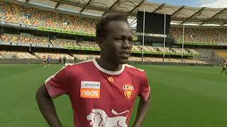 Deng Arok Brisbane Lions Coaching Internship