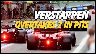 Brazil 2023: Witness Max Verstappen's Epic Double Overtake in the Pit Lane