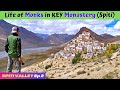 LIFE of Buddhist MONKS in KEY Monastery | Largest Monastery in Spiti | Spiti Valley Ep 2