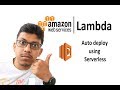 Create Lambda and API gateway using serverless nodejs sdk (AWS cloud)