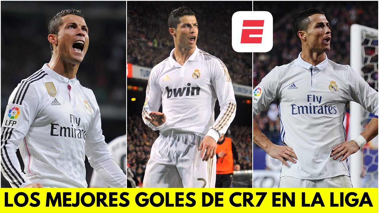 LOS MEJORES GOLES De CRISTIANO RONALDO Con El REAL MADRID En LA LIGA ...