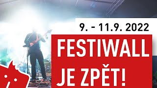 FESTIWALL je zpět! 9.-11.9.2022: Veletrh hudebních nástrojů, koncerty, workshopy a mnoho dalšího!