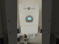 Sunsynk 8kw Inverter with Fans running