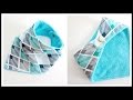 {Step-by-Step} Easy Bandana Baby Bib 3m-36m