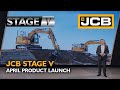 JCB Stage V Construction Press Launch | Live Stream