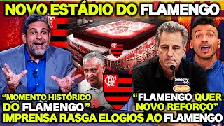 😱 AGORA VAI ! NOVO ESTÁDIO do FLAMENGO ! ATACANTE PARAGUAIO no FLAMENGO? NOTÍCIAS do FLAMENGO 🔥