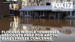 Flooded Clarksville residents now face freeze concerns