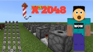 Nyumet kembang api 2048X | mantap | Minecraft indonesia