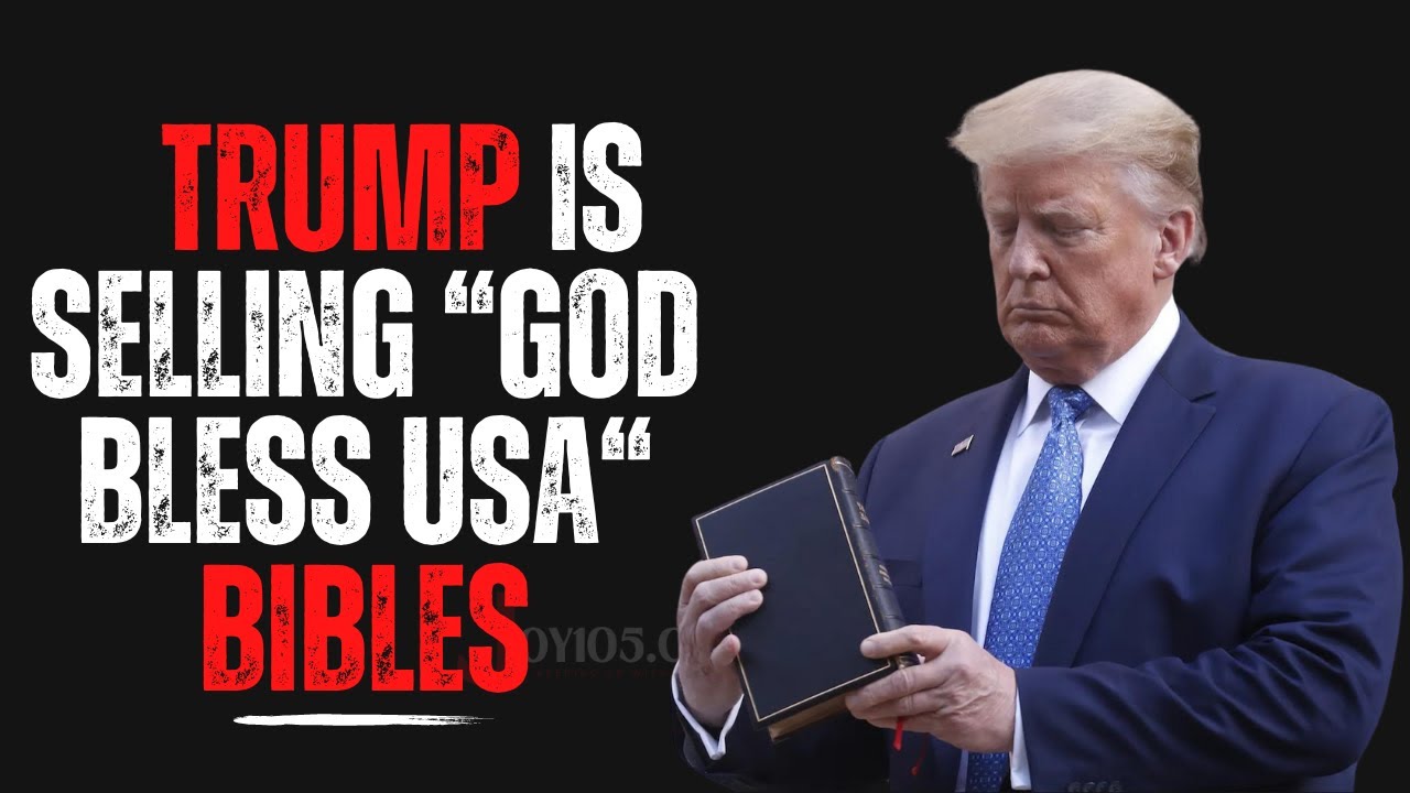 Trump Is Selling "God Bless USA Bibles" - YouTube