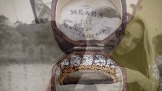 Choosing a vintage engagement ring with Fetheray Vintage and Antique Jewellers of Brighton, England.