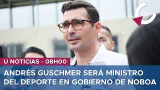 ANDRÉS GUSCHMER ASUMIRÁ EL CARGO DE MINISTRO DE DEPORTE - U NOTICIAS 08/11/2023