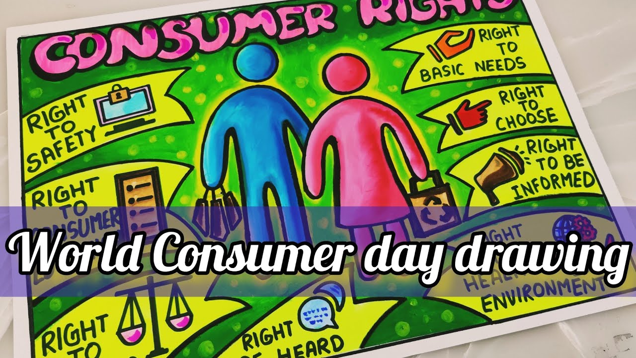 World Consumer Rights Day Drawing / Safety Drawing /Safety Poster ...