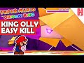 How To Beat King Olly Boss Fight 3 - EASY KILL - Paper Mario: The Origami King