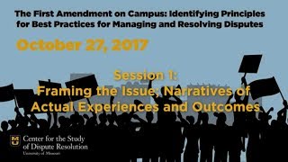 Center for the Study of Dispute Resolution 2017 Fall Symposium - Session 1
