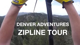 Denver Adventures Zipline Tour - Denver, Colorado - BEST Ziplining in Colorado!