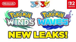 SO MANY POKEMON WINDS AND WAVES LEAKS!