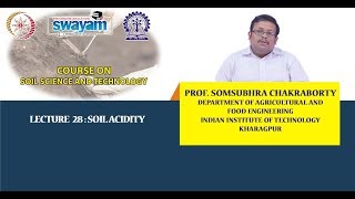 Lecture 28: Soil Acidity