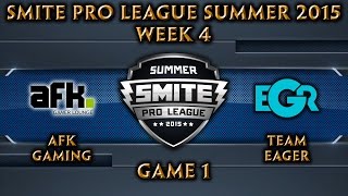 SPL: NA Week 4 - AFK Gaming vs. Team Eager (Game 1)