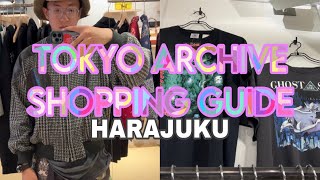 Harajuku Shopping Guide For Archive / Second Hand Designer + Shibuya + Tokyo Flea Markets
