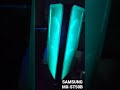 Samsung MX-ST50B sound tower led light effect 2023... song : polo pan - ani kuni