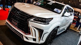 (4K)ZERO LEXUS LX570 2019 bodykit ゼロ レクサスLX570カスタム - TOKYO AUTO SALON 2019