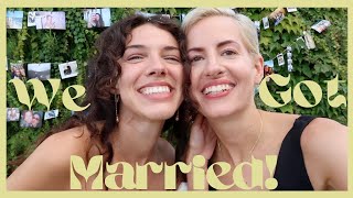 We Got MARRIED! | Lesbian Wedding in Tuscany | LGBTQ+