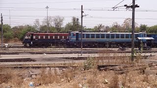 Legendary Karnataka Express' full arrival at Bhusawal Junction....