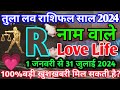 R,नाम वाले|R,Name Love Rashifal January to July 2024|Tula Love Rashifal January to July 2024