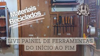 Live DIY Painel de Ferramentas Caseiro DO ZERO #luthieria #ferramentas #diy