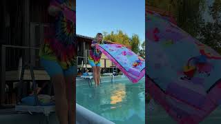 Jumping in the Pool 😂 #shorts #funny #viral