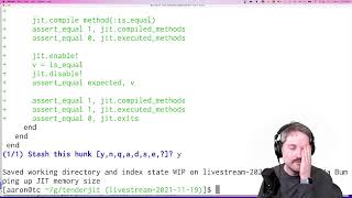 Hacking on TenderJIT!!!