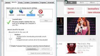 SoundsBox.com - Internet Explorer 8 settings